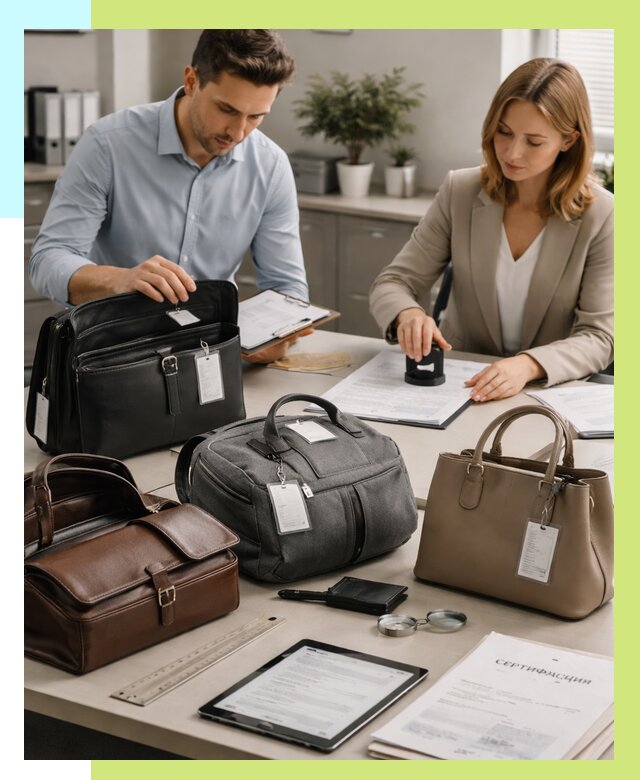 Сертификация сумок в Учалах от 7625 руб. | Алешин-Члы