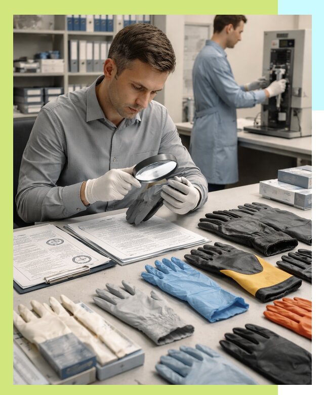 Сертификация перчаток и средств защиты продукции в Учалах