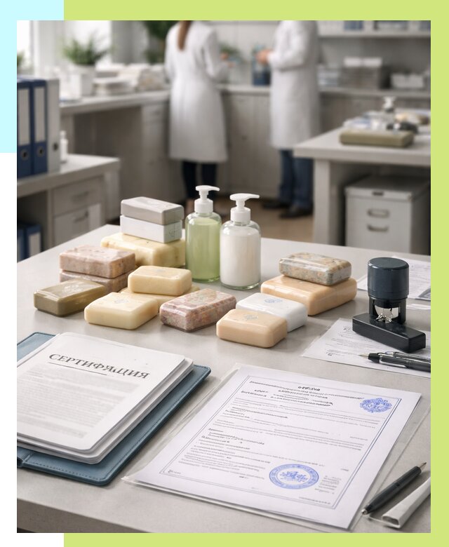 Сертификация мыла и сертификат на мыло в Учалах от 12200 | Алешин-Члы