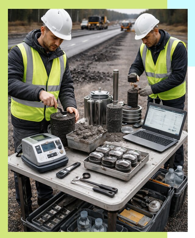 Сертификация асфальта: испытания и подтверждение в Учалах