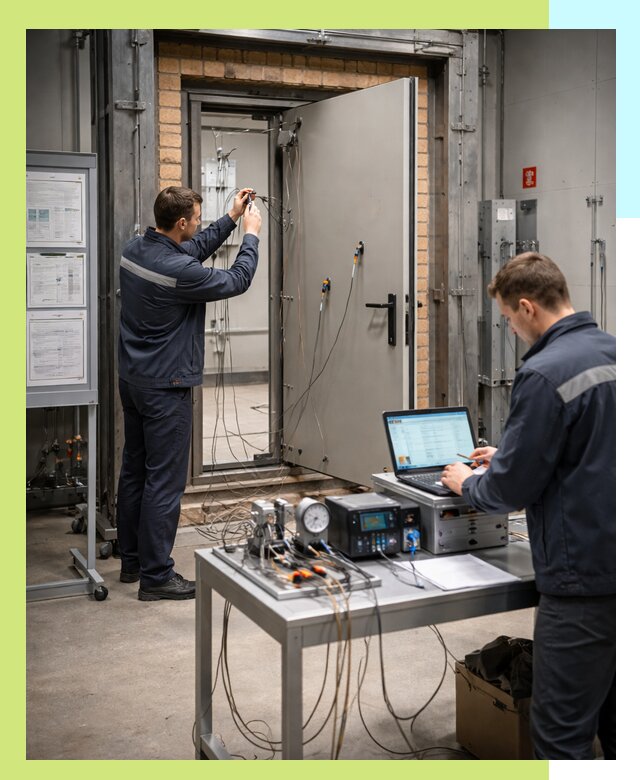 Сертификация противопожарных дверей в Учалах по ГОСТ и ТР