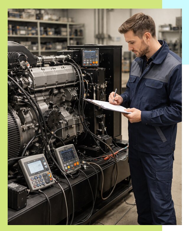 Сертификация дизельных генераторов и их оборудования в Учалах