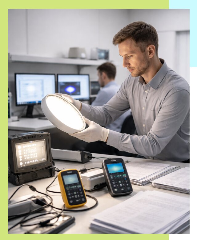 Сертификация светильников в Учалах: испытания и оформление