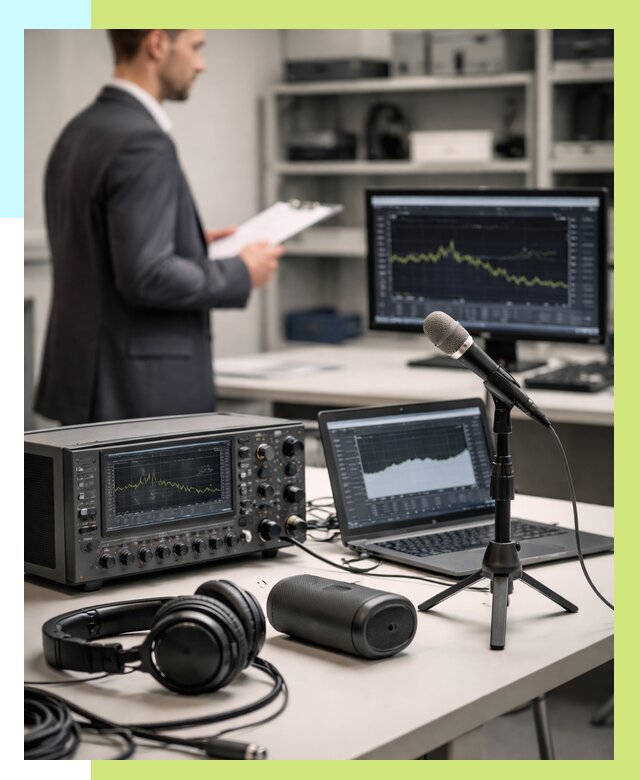 Сертификация аудиотехники в Учалах от 15251 р., Алешин-Члы