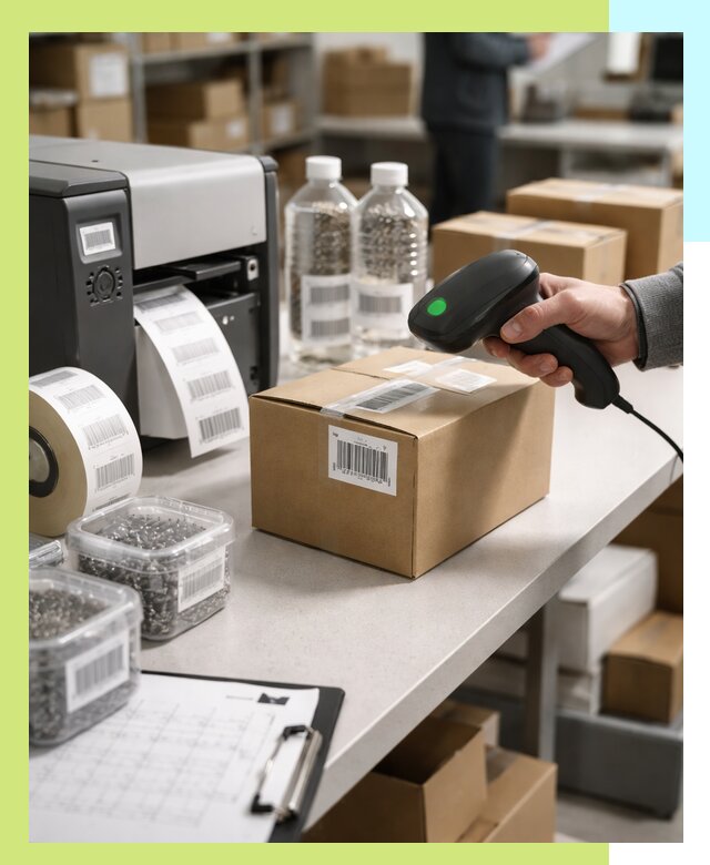 Штрихкодирование продукции и маркировка для продажи в Учалах