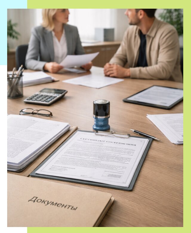 Сертификат соответствия на продукцию в Учалах от 15251 р.|Алешин-Члы