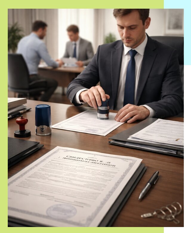 Оформление свидетельства о государственной регистрации в Учалах