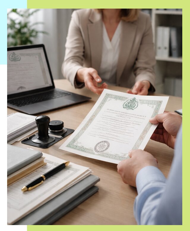 Халяль сертификат в Учалах, получить от 15251 р. | Алешин-Члы