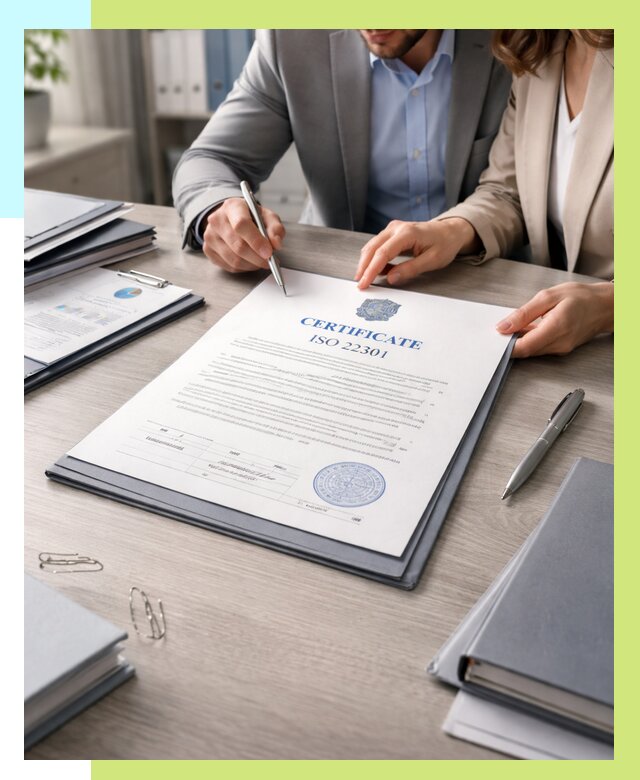 Сертификат ISO 22301 в Учалах от 45752 р. | Алешин-Члы срочно