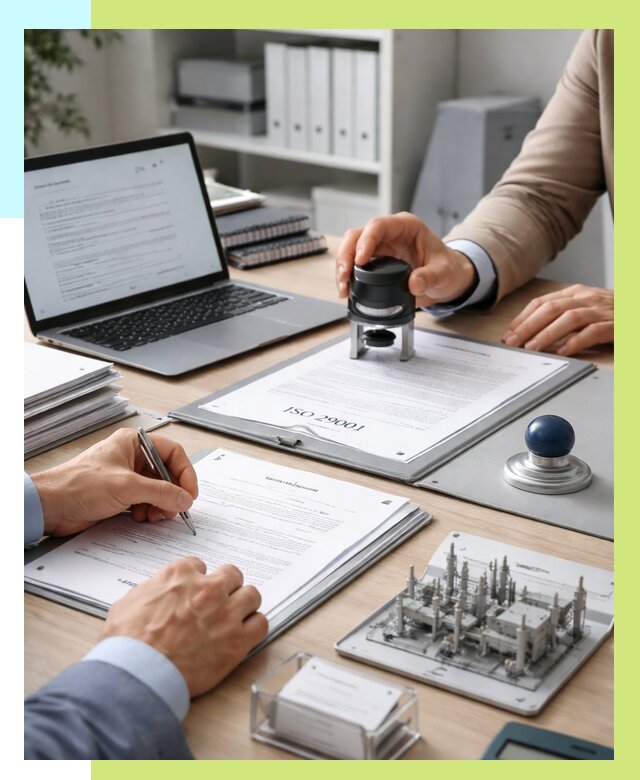 Сертификат ISO 29001 в Учалах под ключ от 76253 р. | Алешин-Члы