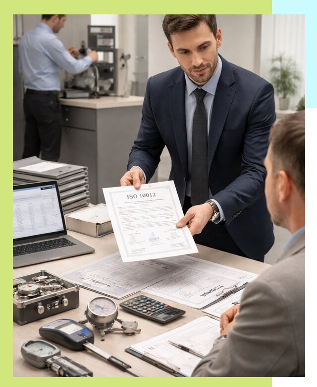 Выдача сертификата ISO 10012 по требованиям метрологии в Учалах