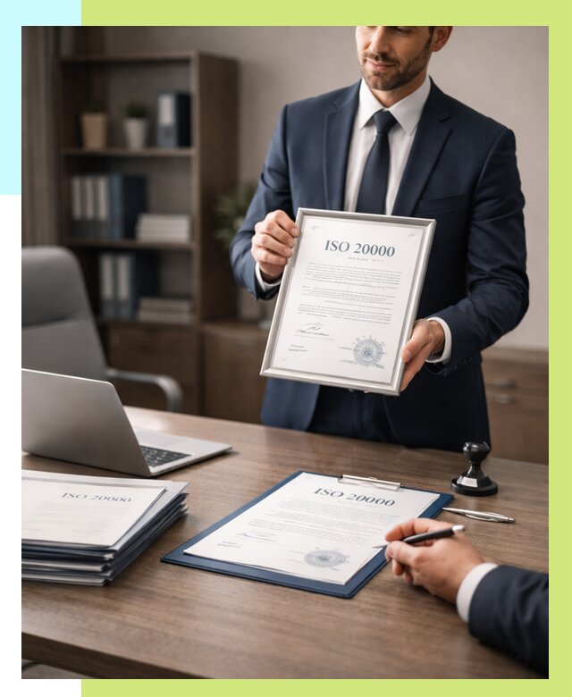 Сертификат ISO 20000 в Учалах под ключ от 122004 р., Алешин-Члы